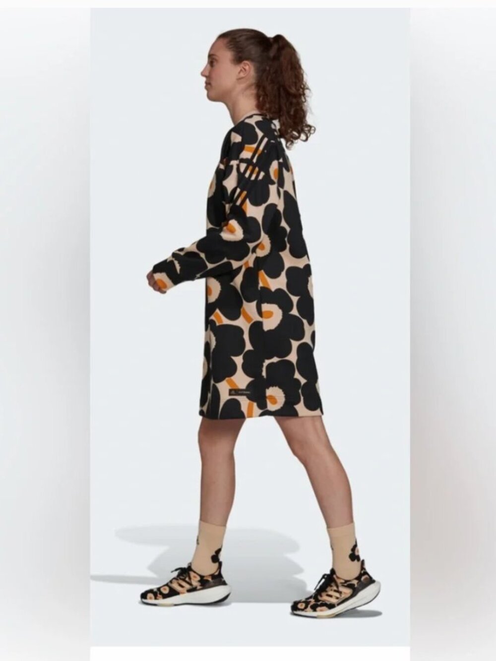 Adidas x  Marimekko Dress Unikko Halo Blush Size XSmall